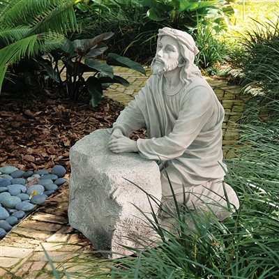 Jesus In The Garden of Gethsemane Statue